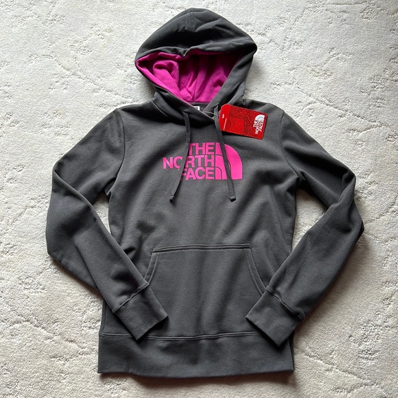 NWT Gray & Pink The North Face Hoodie w/Pink lining in Hoodie